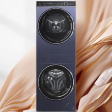 PLUS会员！Haier 海尔 叠黛和美 H9 YF10BLD86BCU1 洗干护三合一洗烘套装 10KG