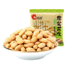 plus会员：洽洽 椒盐味花生 熟零食休闲食品 椒盐花生15g*30袋