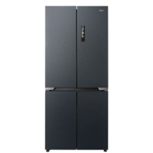 预售、PLUS：Midea 美的 M60系列 525 十字四开门 双系统 一级冰箱 MR-525WUSPZE