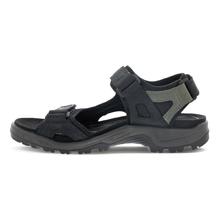 520心动礼：ecco 爱步 男士运动户外凉鞋 Black/Mole/Black,42 EU, 8/8.5 UK