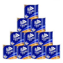 百亿补贴、plus会员:维达（Vinda）卷纸 4层 超韧130克30卷