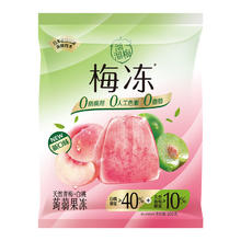 LIUM 溜溜梅 天然果冻100g乳酸菌120g孕妇儿童休闲低脂零食蒟蒻梅冻 天然青梅+白桃梅冻*1