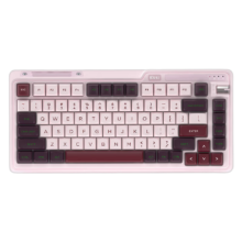 31日20点：KZZI 珂芝 K75 Lite 82键 2.4G蓝牙 多模无线键盘 极昼 彩虹轴 RGB