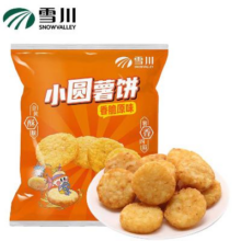 雪川食品 香脆小圆薯饼 500g/袋