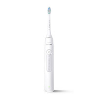 PHILIPS 飞利浦 电动牙刷钻石3系 6730升级款 含德国进口亮白&洁净刷头HX5181/01白色