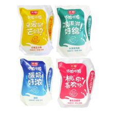 光明 咕浓浓缩酸奶发酵乳 180g*8袋