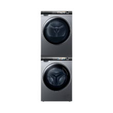 预售、PLUS会员：Haier 海尔 028+028 10公斤大容量洗烘组合 晶彩面板+双擎热泵柔烘+智能投放
