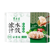 plus会员、需首购、概率券:东来顺 牛肉大葱水饺435g（24只装）