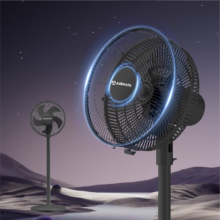 需plus会员：艾美特  AIRMATE 16寸大风扇落地扇 FS40-X93 黑色