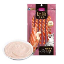 PLUS，加入店铺会员：麦富迪 猫条 成幼猫冻干猫零食猫罐头猫湿粮三文鱼味14g*5