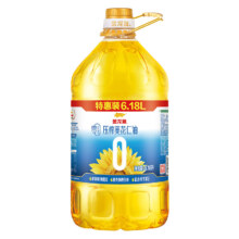 plus会员：金龙鱼 食用油 零反式脂肪压榨 葵花仁油6.18L
