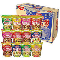 CUP NOODLES 合味道 日清 合味道标准杯12杯泡面速食网红泡面整箱装
