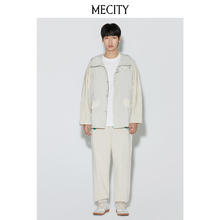 百亿补贴：MECITY 男士夏季新款宽松抽绳潮流休闲连帽夹克外套男534290