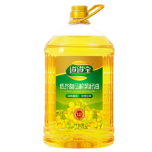 PLUS会员:道道全 低芥酸压榨菜籽油5L