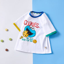 再补券：SESAME STREET 芝麻街 儿童短袖t恤 3件
