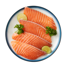 美威 冷冻智利三文鱼排480g 大西洋鲑鱼 BAP认证 生鲜鱼类 海鲜水产73.9元