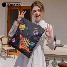 LeSportsac 乐播诗官纯包星球印花单肩包手提包拎包2543