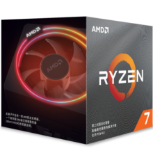 AMD 锐龙7 3800X 处理器 (r7)7nm 8核16线程 3.9GHz 105W AM4接口 盒装CPU