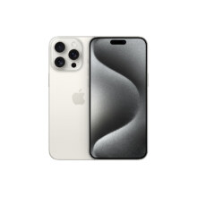 PLUS会员：Apple/苹果 iPhone 15 Pro Max (A3108) 512GB 白色钛金属
