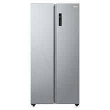 Midea 美的 470升变频一级能效对开冰箱双开门家用电风冷无霜BCD-470WKPZM(E)超薄机身可嵌入