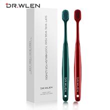 Dr.wlen 迪王 情侣款牙刷 宽头深层清洁BBC软毛牙刷 保护牙龈 2支装