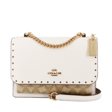 蔻驰（COACH）【品牌直供】520礼物女士小号风琴包单肩斜挎包90400IMOT4
