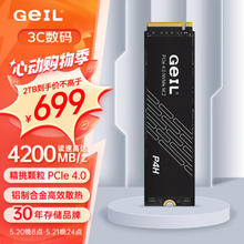 GeIL 金邦 P4H系列 NVMe SSD固态硬盘 2TB PCI-E4.0