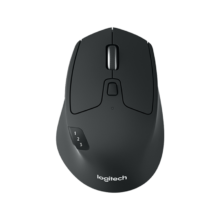 20点、plus会员：logitech 罗技 M720 2.4G蓝牙 优联 双模无线鼠标 1000DPI 黑色