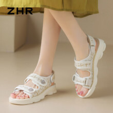 ZHR  夏季新款厚底运动凉鞋