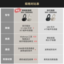 索尼（SONY）WH-1000XM4 无线智能降噪 头戴耳机 蓝牙5.0（1000XM3升级款）铂金银 适用于苹果/安卓系统