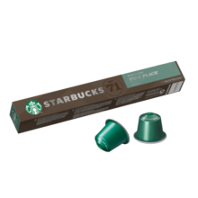 星巴克（Starbucks）Nespresso胶囊咖啡10颗 派克市场中度烘焙黑咖啡 新老包装随机发