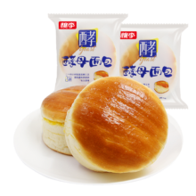 plus会员：桃李 面包酵母面包 牛奶蛋羹味75g/袋*8袋+凑单1件