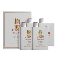 摘要 珍品版 第三代 53度 酱香型白酒 500ml*4瓶 整箱装