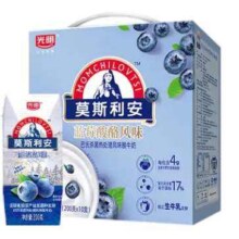 光明 莫斯利安常温酸奶  蓝莓味 200g*10盒【12月底】