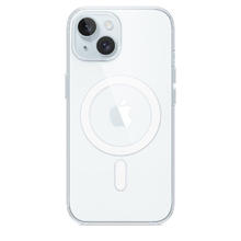 百亿补贴：Apple 苹果 MagSafe透明保护壳 适用iPhone 15磁吸手机壳