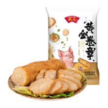 潮庭  肉含量≥85% 猪肉卷章 250g *4件（需凑单）