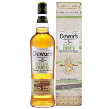 帝王（Dewar's）8年40%vol 苏格兰二次陈酿威士忌 嗨棒highball 700ml 父亲节礼品 墨西哥麦斯卡尔桶