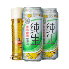 青岛啤酒(TSINGTAO) 纯生8度 500ml*18听 官方直营