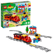 京东百亿补贴：LEGO 乐高 Duplo得宝系列 10874 智能蒸汽火车