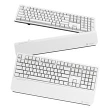 Hyeku 黑峡谷 X5 Pro 108键 三模 客制化机械键盘 牛奶绵绵冰 BOX玫瑰红轴 单光白光