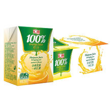 汇源 100%橙汁 无添加纯果汁健康营养维生素c饮料 200ml*24盒整箱