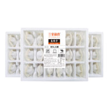 plus会员:三全饺子王 经典猪肉蒸饺 420g＊5件