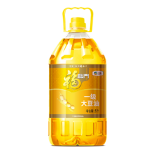 京东百亿补贴、Plus会员立减:福临门 食用油 一级大豆油5L 中粮出品 浸出工艺 新老包装随机发货