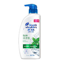 京东PLUS：海飞丝 去屑洗发露 怡神冰凉型 750ml