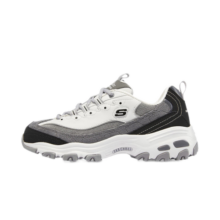 斯凯奇奶茶熊丨Skechers老爹鞋女士休闲鞋灯芯绒拼接厚底增高百搭女款