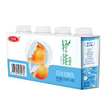 SANYUAN 三元 轻能 优酪乳 黄桃+大麦 250g/瓶*4 酸奶酸牛奶