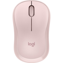 罗技（Logitech）M221无线鼠标(M220造型)usb无线静音鼠标笔记本台式电脑mac无线办公鼠标中小手电池小巧便携 多彩 茱萸粉