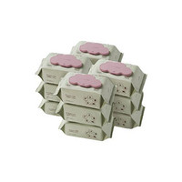 babycare 婴儿湿巾  80抽*12包 赠熊柔巾40抽*3