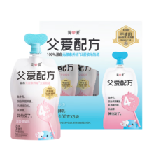 简爱父爱配方 儿童酸奶4%蔗糖果蔬 100g*6 宝宝酸奶 低温早餐酸奶