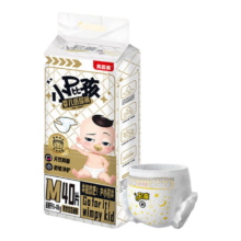 百亿补贴、PLUS会员、需首购：贝因美（Beingmate）小屁孩Pro纸尿裤M40片（6-11kg）尿不湿婴儿超薄透气抑菌干爽亲肤
